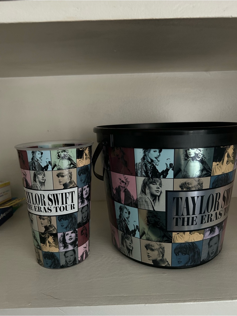 Taylor Swift Multi-Color Eras Tour Collage Popcorn Set